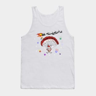 Santa Clause Is Coming Down Tank Top